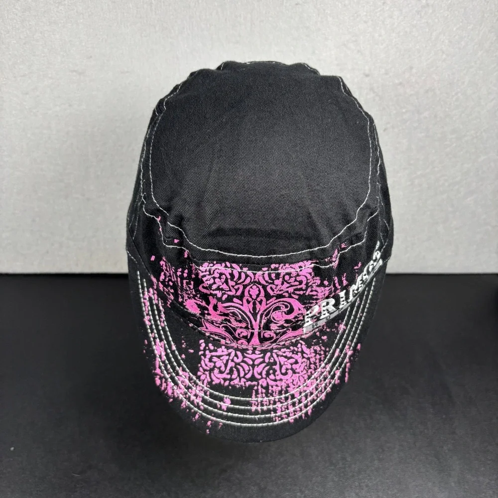 Primos Hunting Camo Pink Black Military Style Cap Womens Hat Y2K Adjustable OSFM